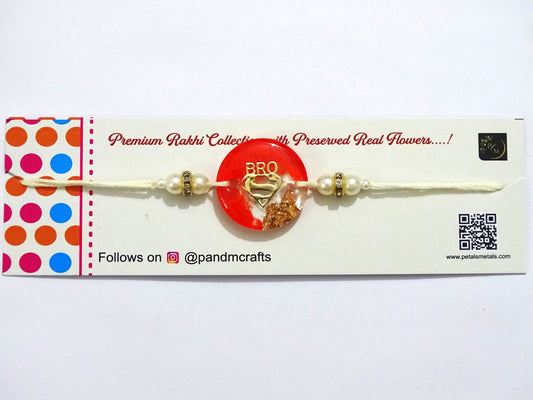 Special Message Rakhi (Red)