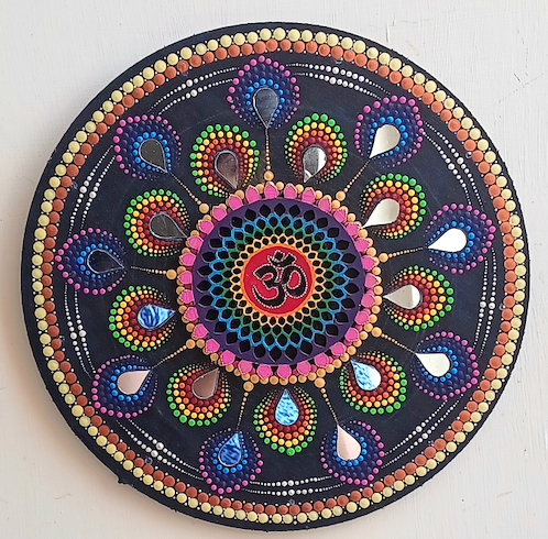 "OM" Mandala Art