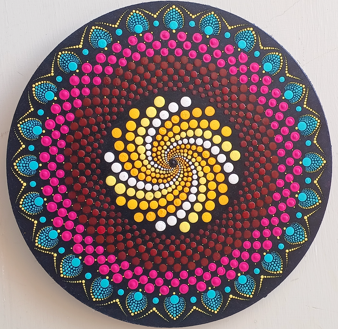 "Serenity in Chaos" Mandala Art