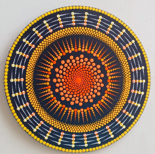 "The Sun" Mandala Art